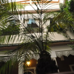 Отель Riad L'Arabesque балкон