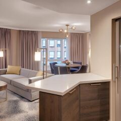Отель Hilton Munich City Германия, Мюнхен - 9 отзывов об отеле, цены и фото номеров - забронировать отель Hilton Munich City онлайн комната для гостей фото 8