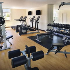 Movenpick Hotel Apartments Al Mamzar Dubai фитнесс-зал