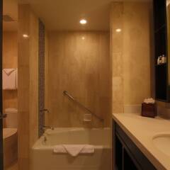 Отель The LA Hotel Downtown США, Лос-Анджелес - отзывы, цены и фото номеров - забронировать отель The LA Hotel Downtown онлайн ванная фото 2