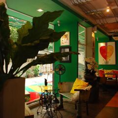 Silom Art Hostel Бангкок гостиничный бар