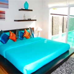 Отель Skylight 2 bedrooms New Villa in Kamala бассейн фото 2