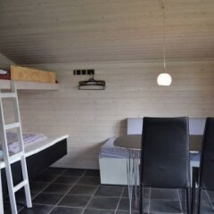 Отель MØrkholt Strand Camping & Cottages Боркоп ванная