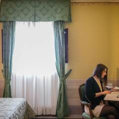 Hotel Portici Ареццо удобства в номере
