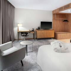Отель Hilton Garden Inn Vilnius City Centre комната для гостей фото 3