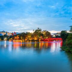 Отель Tu Linh Palace Hotel 2 Вьетнам, Ханой - отзывы, цены и фото номеров - забронировать отель Tu Linh Palace Hotel 2 онлайн приотельная территория фото 2