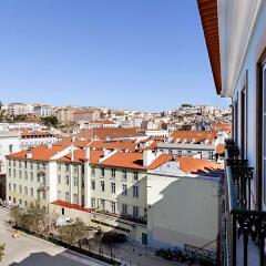 Отель Hello Lisbon Rossio балкон