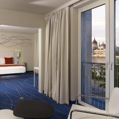 Отель art'otel budapest, by Park Plaza Будапешт балкон