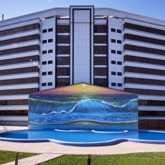 Отель Grand Hotel Uzbekistan Узбекистан, Джизак - 1 отзыв об отеле, цены и фото номеров - забронировать отель Grand Hotel Uzbekistan онлайн бассейн фото 2