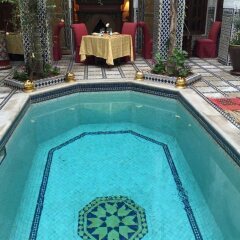 Отель Riad & Spa Esprit du Maroc Марокко, Марракеш - отзывы, цены и фото номеров - забронировать отель Riad & Spa Esprit du Maroc онлайн бассейн фото 3