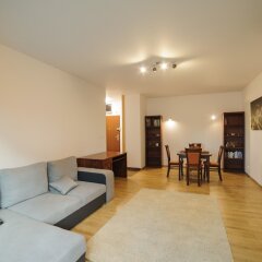 Апартаменты Warsaw Panorama Apartment комната для гостей фото 4