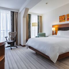 Гостиница Hilton Garden Inn Краснодар (Хилтон Гарден Инн Краснодар) комната для гостей фото 5