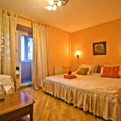 Апартаменты Lakshmi Apartment Belorusskaya комната для гостей фото 2