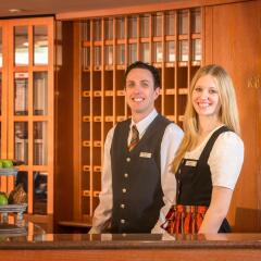 Отель Krumers Alpin Resort & Spa интерьер отеля