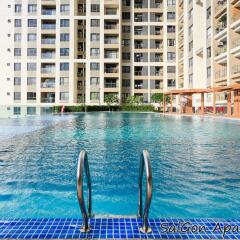 Апартаменты Saigon Apartment The Gold View бассейн фото 2