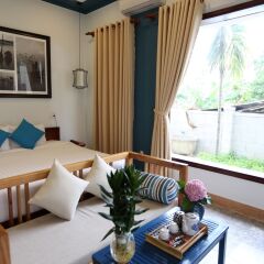 Отель Relax Garden Boutique Villa Hoi An комната для гостей фото 2