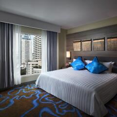 Отель Citrus Sukhumvit 11 Bangkok by Compass Hospitality Таиланд, Бангкок - 3 отзыва об отеле, цены и фото номеров - забронировать отель Citrus Sukhumvit 11 Bangkok by Compass Hospitality онлайн комната для гостей