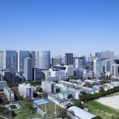 Daiichi Hotel Tokyo Seafort балкон