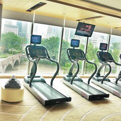 Отель Somerset Riverview Chengdu фитнесс-зал фото 3
