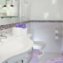 Aqua Hotel Римини ванная фото 2