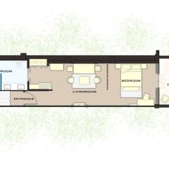 Отель Residence by Uga Escapes балкон