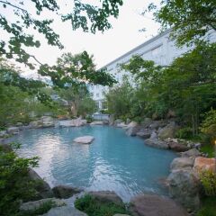 Отель Morinoyu Resort Беппу пляж