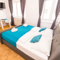 Отель CheckVienna - Apartment Wichtelgasse Австрия, Вена - отзывы, цены и фото номеров - забронировать отель CheckVienna - Apartment Wichtelgasse онлайн комната для гостей фото 2
