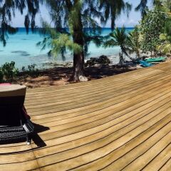 Отель Rangiroa Villa Temoana Французская Полинезия, Рангироа - отзывы, цены и фото номеров - забронировать отель Rangiroa Villa Temoana онлайн пляж фото 2