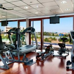 Отель Hilton Madrid Airport Мадрид фитнесс-зал фото 4