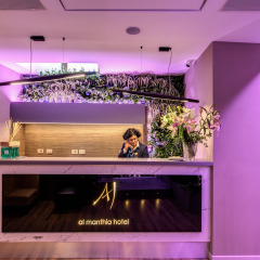 Отель Al Manthia Hotel Италия, Рим - 2 отзыва об отеле, цены и фото номеров - забронировать отель Al Manthia Hotel онлайн гостиничный бар