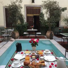 Отель Riad Al Loune Марокко, Марракеш - отзывы, цены и фото номеров - забронировать отель Riad Al Loune онлайн питание фото 3