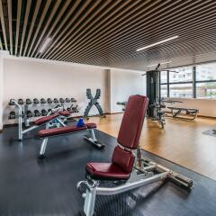 Отель Springdale Serviced Residence Гуанчжоу фитнесс-зал фото 3