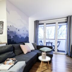 Апартаменты Powisle Riverside Apartment комната для гостей фото 2