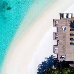 Отель Sheraton Maldives Full Moon Resort & Spa Мальдивы, Северный атолл Мале - отзывы, цены и фото номеров - забронировать отель Sheraton Maldives Full Moon Resort & Spa онлайн бассейн фото 2