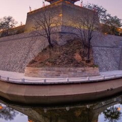 Отель JIEFANG Сиань приотельная территория