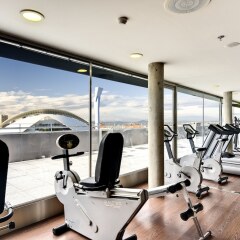 Отель Barceló Valencia Испания, Валенсия - 1 отзыв об отеле, цены и фото номеров - забронировать отель Barceló Valencia онлайн фитнесс-зал фото 4