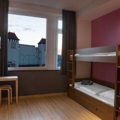 aletto Hotel Kudamm 3* Кровать в общем номере с двухъярусной кроватью фото 4