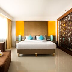 Отель Siesta Legian Hotel - CHSE Certified Индонезия, Кута - отзывы, цены и фото номеров - забронировать отель Siesta Legian Hotel - CHSE Certified онлайн комната для гостей фото 4