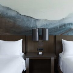 Отель Calgary Marriott Downtown Hotel Канада, Калгари - отзывы, цены и фото номеров - забронировать отель Calgary Marriott Downtown Hotel онлайн комната для гостей фото 3