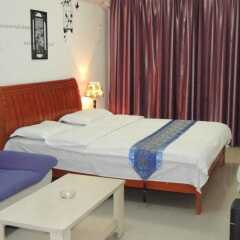 Отель Dihao Holiday Apartment Hotel Китай, Сиань - отзывы, цены и фото номеров - забронировать отель Dihao Holiday Apartment Hotel онлайн комната для гостей фото 4