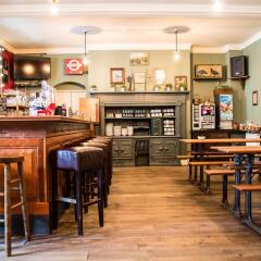 Отель Palmers Lodge Swiss Cottage Лондон гостиничный бар