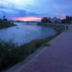 Отель Dong Nguyen Homestay Riverside пляж