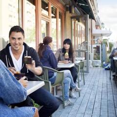 Отель Backpackers Goteborg гостиничный бар