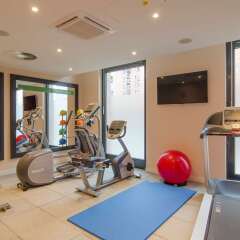 Отель Hampton By Hilton Nuremberg City Centre Нюрнберг фитнесс-зал