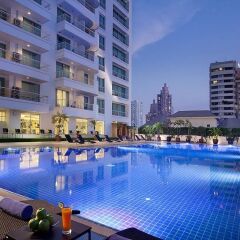 Отель Shama Lakeview Asoke Bangkok Бангкок бассейн