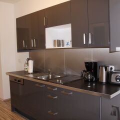 Апартаменты Checkvienna – Apartment Huetteldorfer Strasse Вена в номере