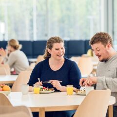 Отель LHL Sykehuset Hotell питание