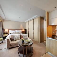 Отель ifc residence Китай, Шанхай - отзывы, цены и фото номеров - забронировать отель ifc residence онлайн комната для гостей фото 4