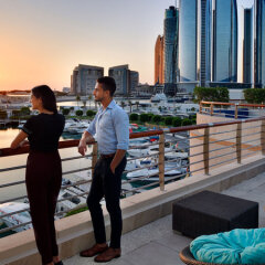 Отель InterContinental Abu Dhabi Абу-Даби балкон