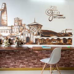 Sky Center Hostel интерьер отеля